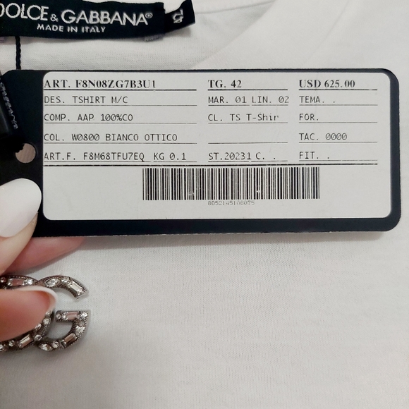 Dolce and Gabanna logo t-shirt - Picture 3 of 4